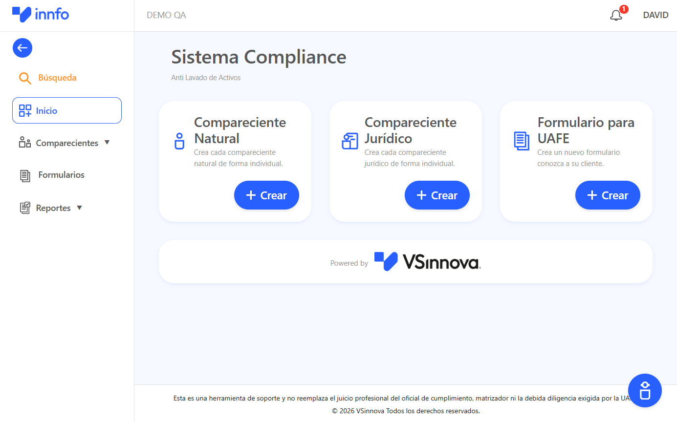 Software para la automatización de procesos de prevención de lavado de activos